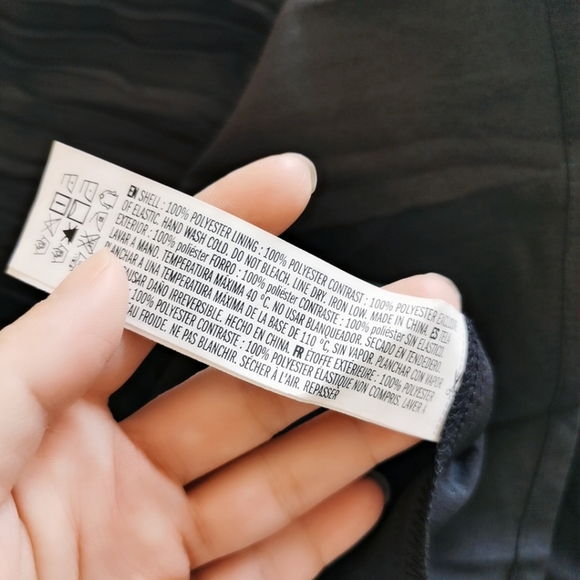 NWT English Factory Black Pleated Lace Top Dress - Picture 7 of 7